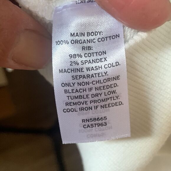 NWOT “Time for growth” crewneck sweatshirt size L - Picture 9 of 9